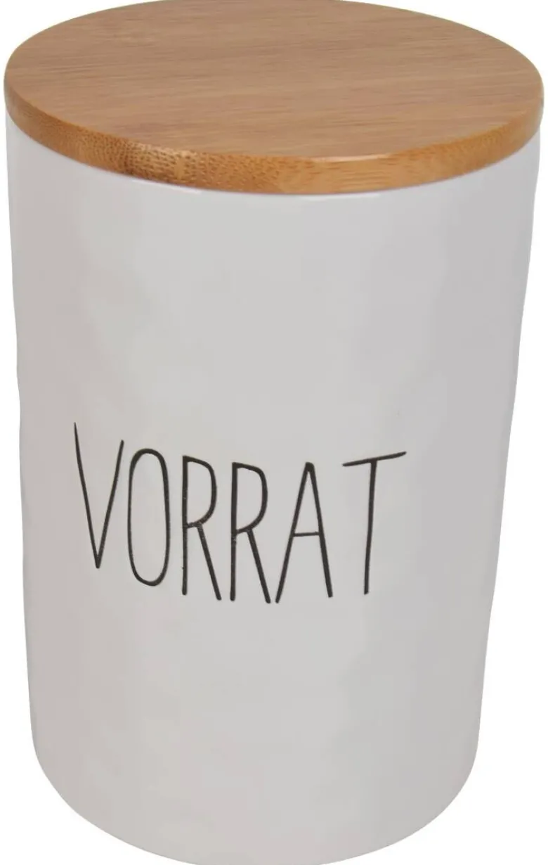 Vorratsdose natur Keramik B/H/L: ca. 21x32x16 cm