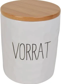 Vorratsdose weiß Keramik B/H/L: ca. 21x31x14 cm