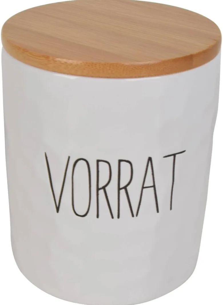 Vorratsdose weiß Keramik B/H/L: ca. 21x31x14 cm