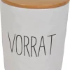 Vorratsdose weiß Keramik B/H/L: ca. 27x40x16 cm