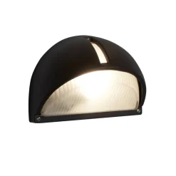 Wandaußenleuchte schwarz B/H/T: ca. 22x15x13 cm