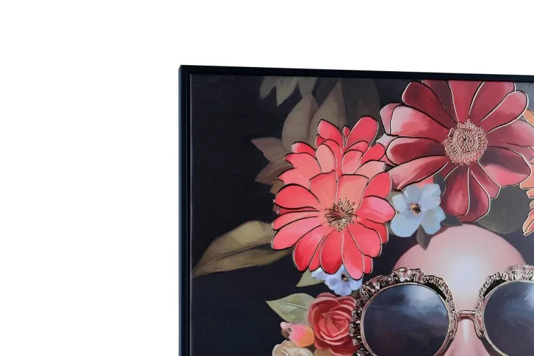 Wandbild Frau B/H: ca. 80x100 cm