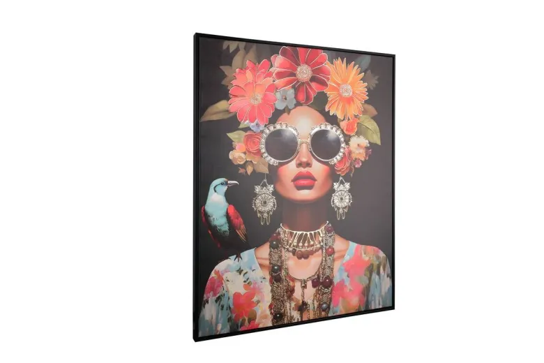 Wandbild Frau B/H: ca. 80x100 cm