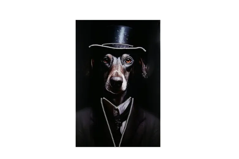 Wandbild Hund B/H: ca. 60x90 cm