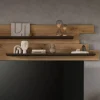 Wandboard Canu basaltgrau Nachbildung Artisan Oak Nachbildung B/H/T: ca. 67x184x19 cm