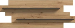 Wandboard Canu basaltgrau Nachbildung Artisan Oak Nachbildung B/H/T: ca. 67x184x19 cm