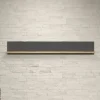 Wandboard Esteban anthrazit Eiche Evoke Coast Nachbildung B/H/T: ca. 167x25x17 cm