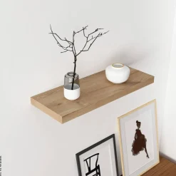 Wandboard Shelvy 60 Eiche Viking Nachbildung B/H/T: ca. 60x4x24 cm