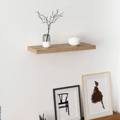 Wandboard Shelvy 60 Eiche Viking Nachbildung B/H/T: ca. 60x4x24 cm
