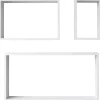 Wandboard Shelvy Rec weiß