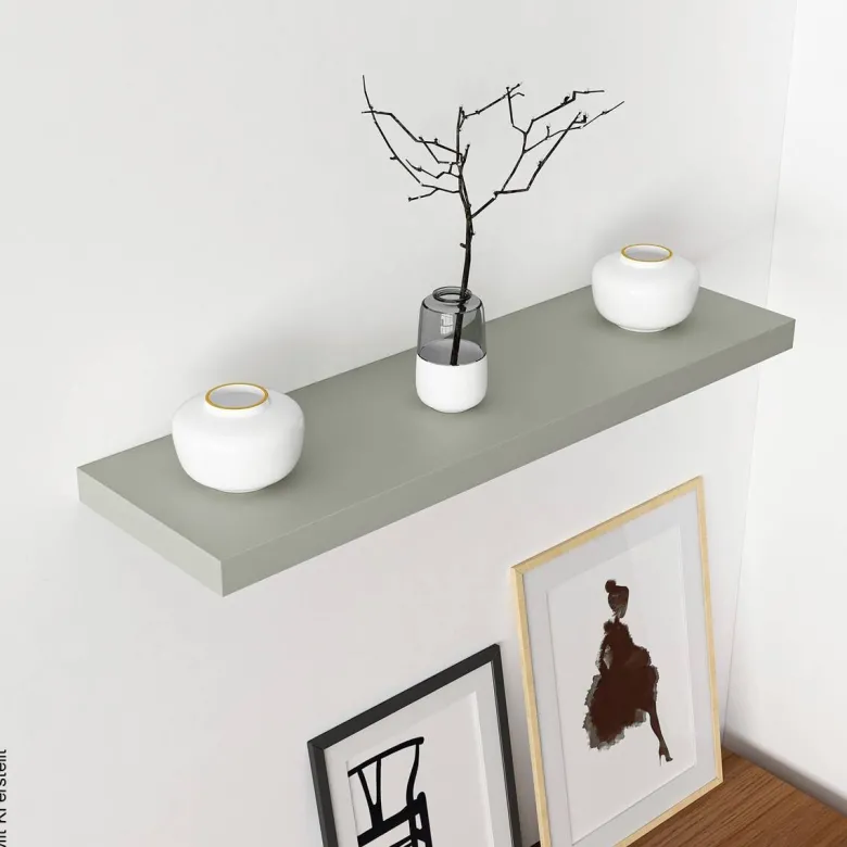 Wandboard Shelvy 80 salbei B/H/T: ca. 80x4x24 cm