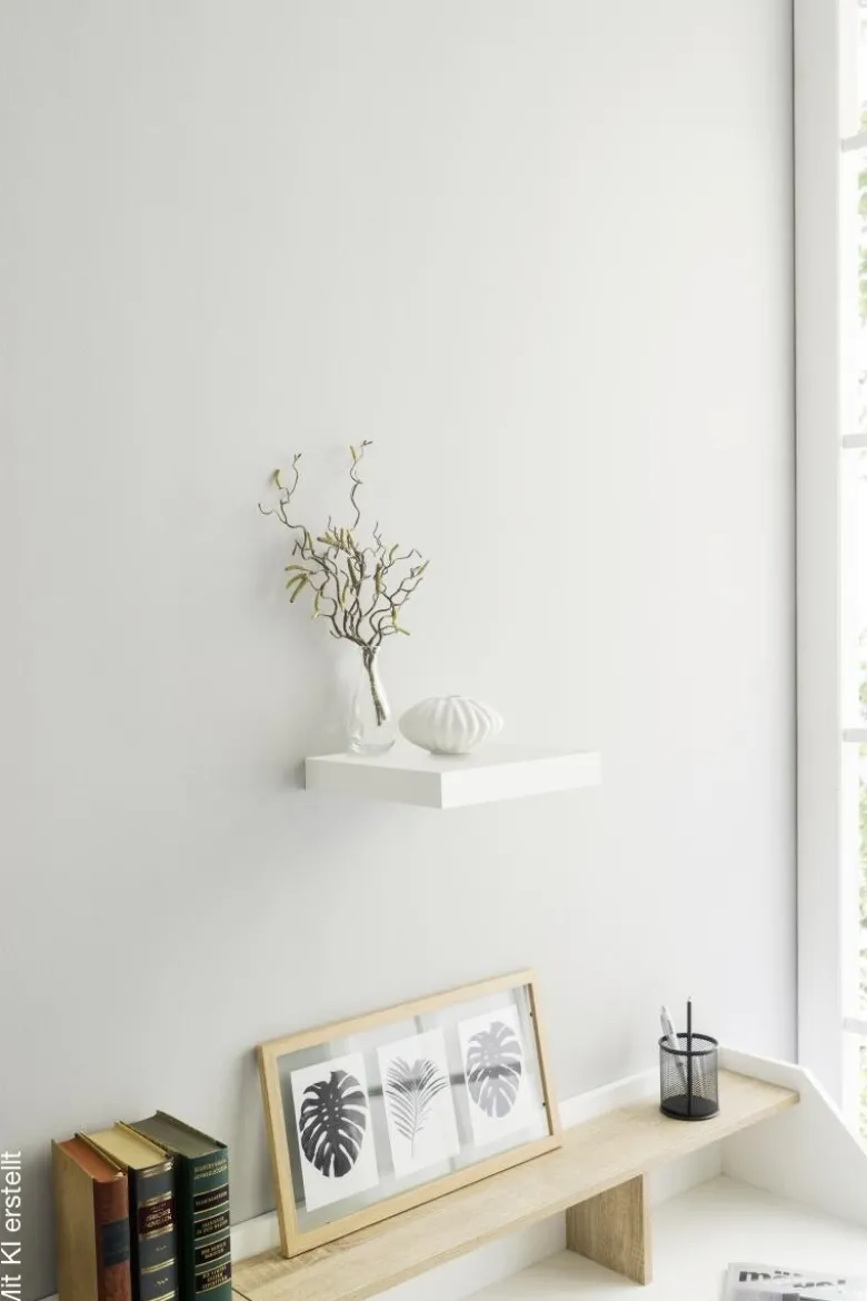 Wandboard Shelvy 23 weiß B/H/T: ca. 24x4x24 cm