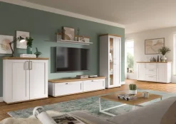 Wandboard VERONA Lärche Nachbildung Eiche Nachbildung B/H/T: ca. 110x23x18 cm