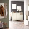 Wandpaneel Alexa creme beige B/H/T: ca. 49x109x2,6 cm