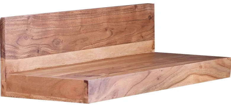 Wandregal natur B/H/T: ca. 60x17x23 cm