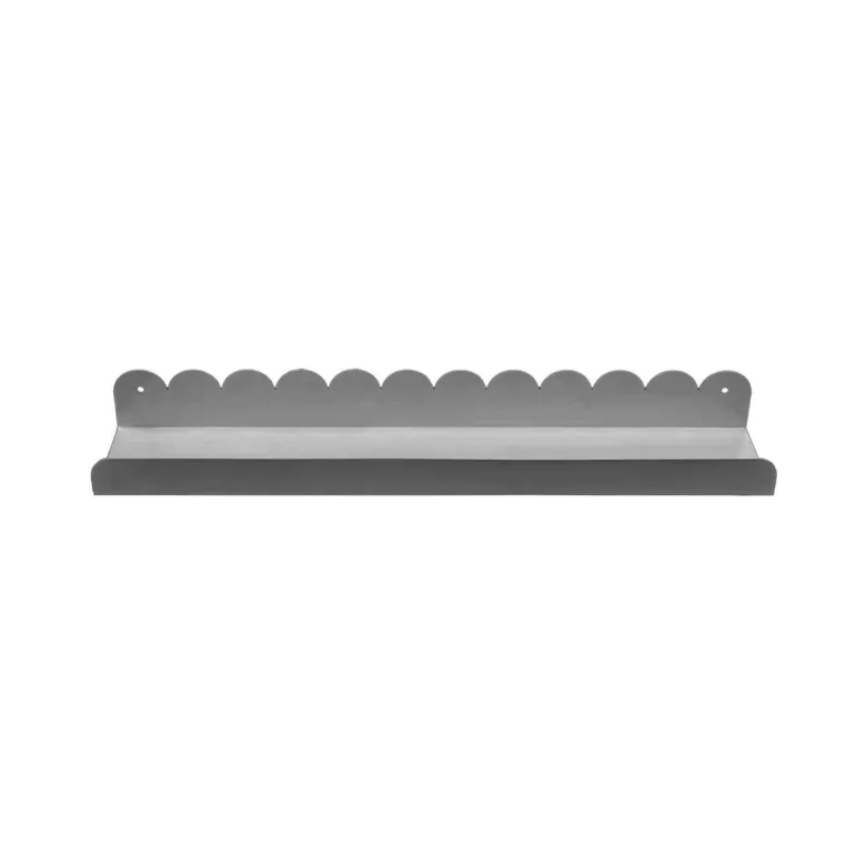 Wandregal Sensation grau Metall B/H/T: ca. 48x5x9,1 cm