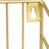 Wandregal Wandregal gold Optik Metall B/H/T: ca. 45x11x11 cm
