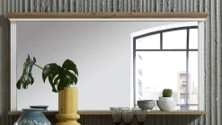 Wandspiegel Jasmin Eiche Artisan Nachbildung B/H/T: ca. 142x74x16 cm