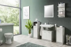 Wandspiegel Madeira Beton Optik B/H: ca. 57x69 cm