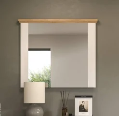 Wandspiegel Verona Sibiu Lärche Nachbildung Eiche Artisan Nachbildung B/H/T: ca. 82x70x4 cm