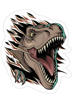 Wandsticker Jurassic B/L: ca. 50x70 cm