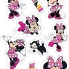 Wandsticker Minnie Maus B/L: ca. 50x70 cm