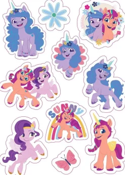 Wandsticker My little pony B/L: ca. 50x70 cm