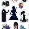 Wandsticker Wednesday B/L: ca. 50x70 cm