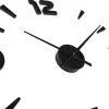 Wanduhr schwarz