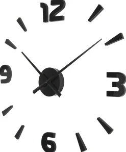 Wanduhr schwarz