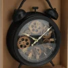 Wanduhr schwarz B/H/L: ca. 42,7x30,5x8,6 cm