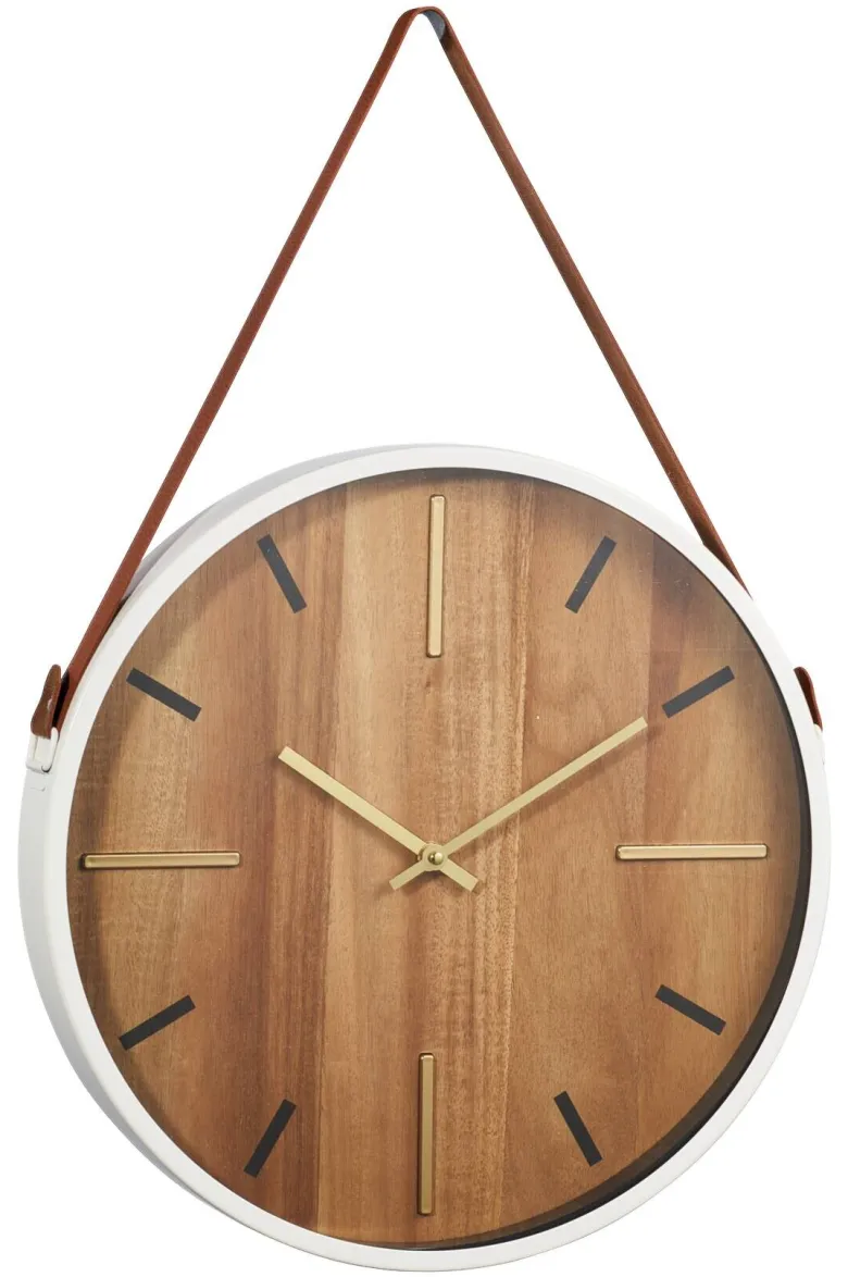 Wanduhr weiß