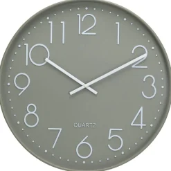 Wanduhr weiß B/H/L: ca. 53x5,4x54 cm