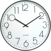 Wanduhr weiß D: ca. 50 cm