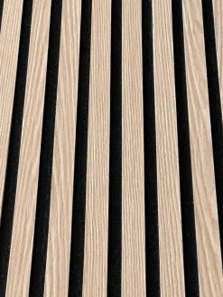 Wand- und Akustikpaneel Eiche L/B/H: ca. 52x52x1 cm pro Stück