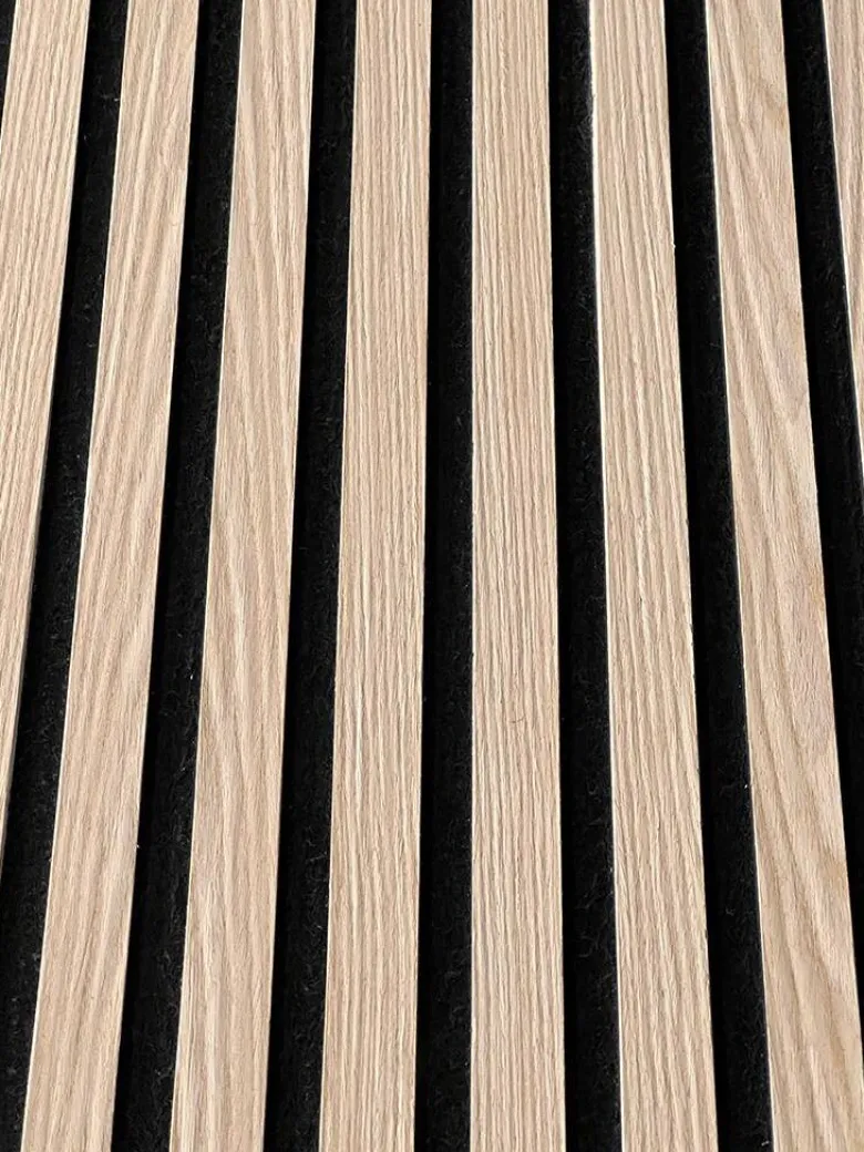 Wand- und Akustikpaneel Eiche L/B/H: ca. 52x52x1 cm pro Stück
