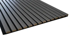 Wand- und Akustikpaneel Eiche grau L/B/H: ca. 240x56,1x1,9 cm pro Stück