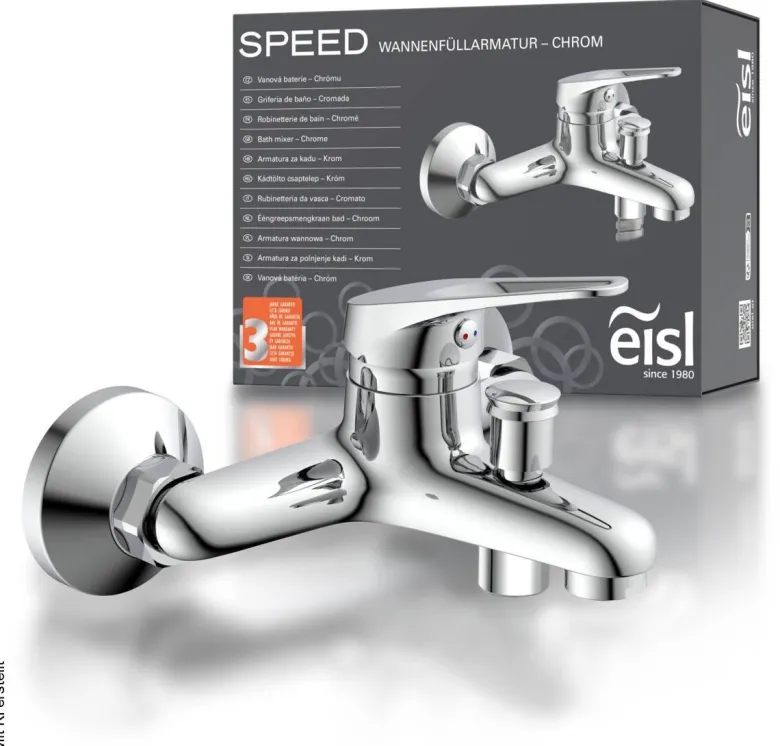 Wannen-Armatur Speed Chrom