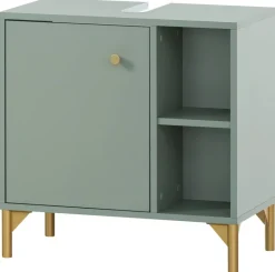 Waschbeckenunterschrank Ando Pistazie B/H/T: ca. 60,2x60,3x33,05 cm