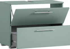 Waschbeckenunterschrank Carlos Pistazie B/H/T: ca. 80,2x59,1x35 cm