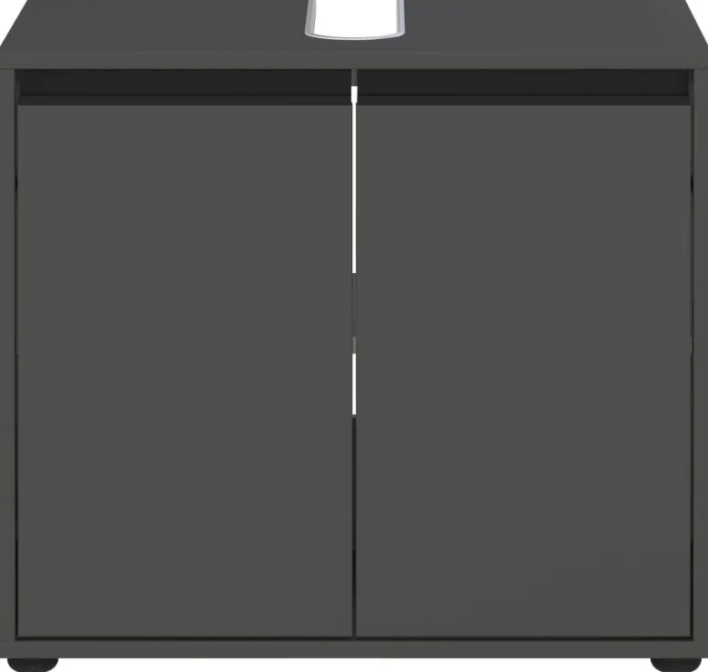 Waschbeckenunterschrank 2200-547 Graphit B/H/T: ca. 63x55x34 cm