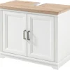 Waschbeckenunterschrank Jasmin Pinie Nachbildung B/H/T: ca. 83x66x43 cm