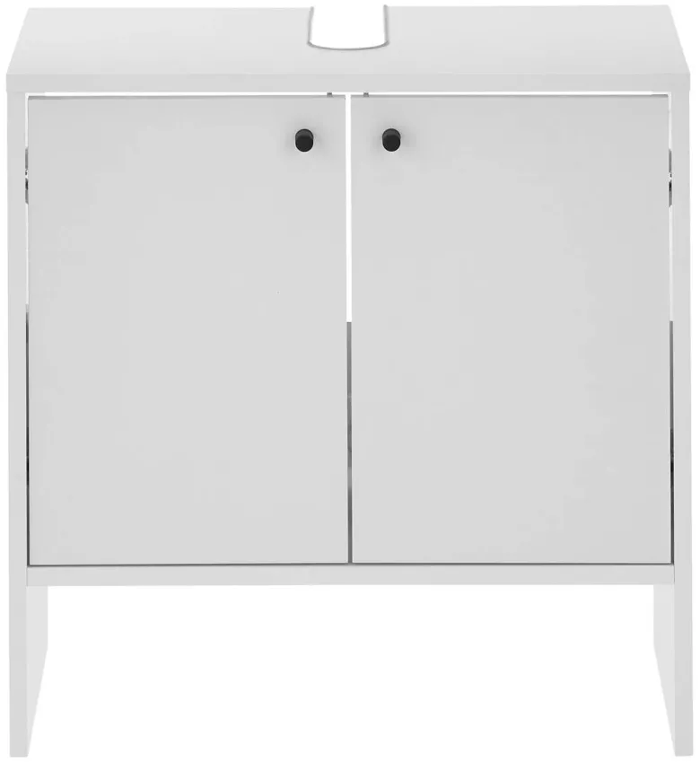 Waschbeckenunterschrank Kairo weiß B/H/T: ca. 60x60x35 cm