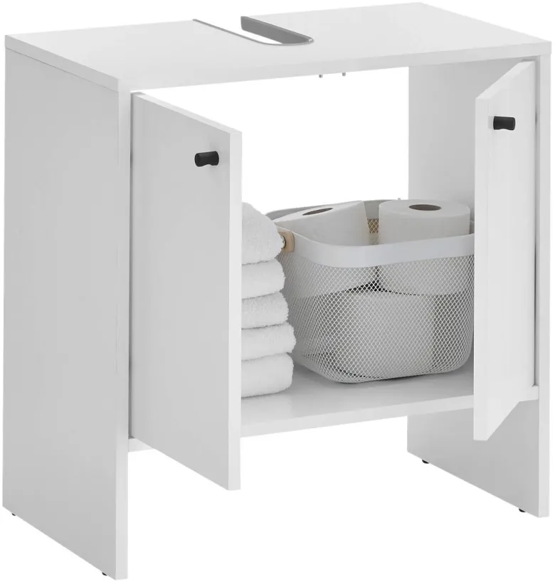 Waschbeckenunterschrank Kairo weiß B/H/T: ca. 60x60x35 cm