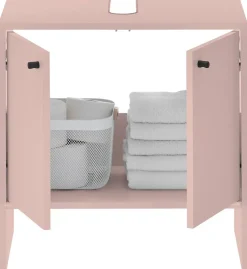 Waschbeckenunterschrank Kairo rosa B/H/T: ca. 60x60x35 cm