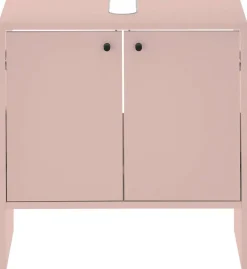 Waschbeckenunterschrank Kairo rosa B/H/T: ca. 60x60x35 cm