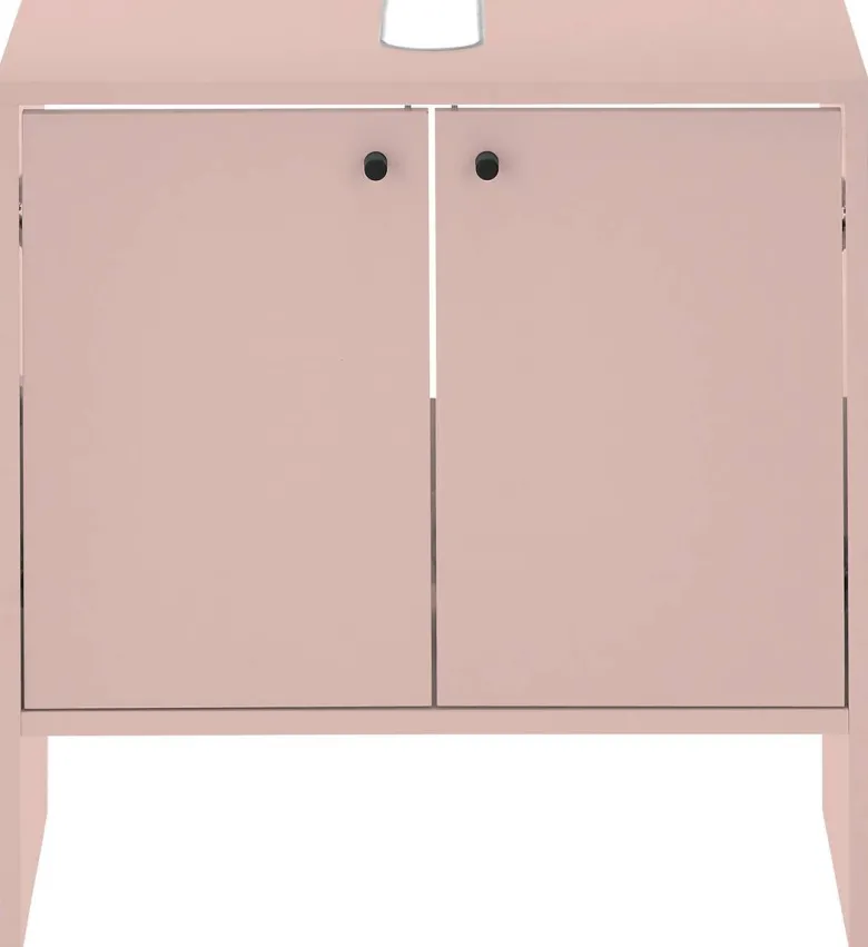 Waschbeckenunterschrank Kairo rosa B/H/T: ca. 60x60x35 cm