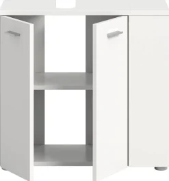 Waschbeckenunterschrank Lana weiß B/H/T: ca. 65x62x31 cm