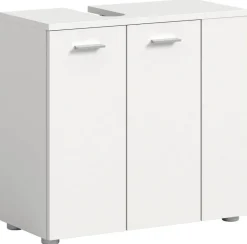 Waschbeckenunterschrank Lana weiß B/H/T: ca. 65x62x31 cm