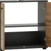 Waschbeckenunterschrank Lanos Eiche Nachbildung anthrazit B/H/T: ca. 60x60x33 cm